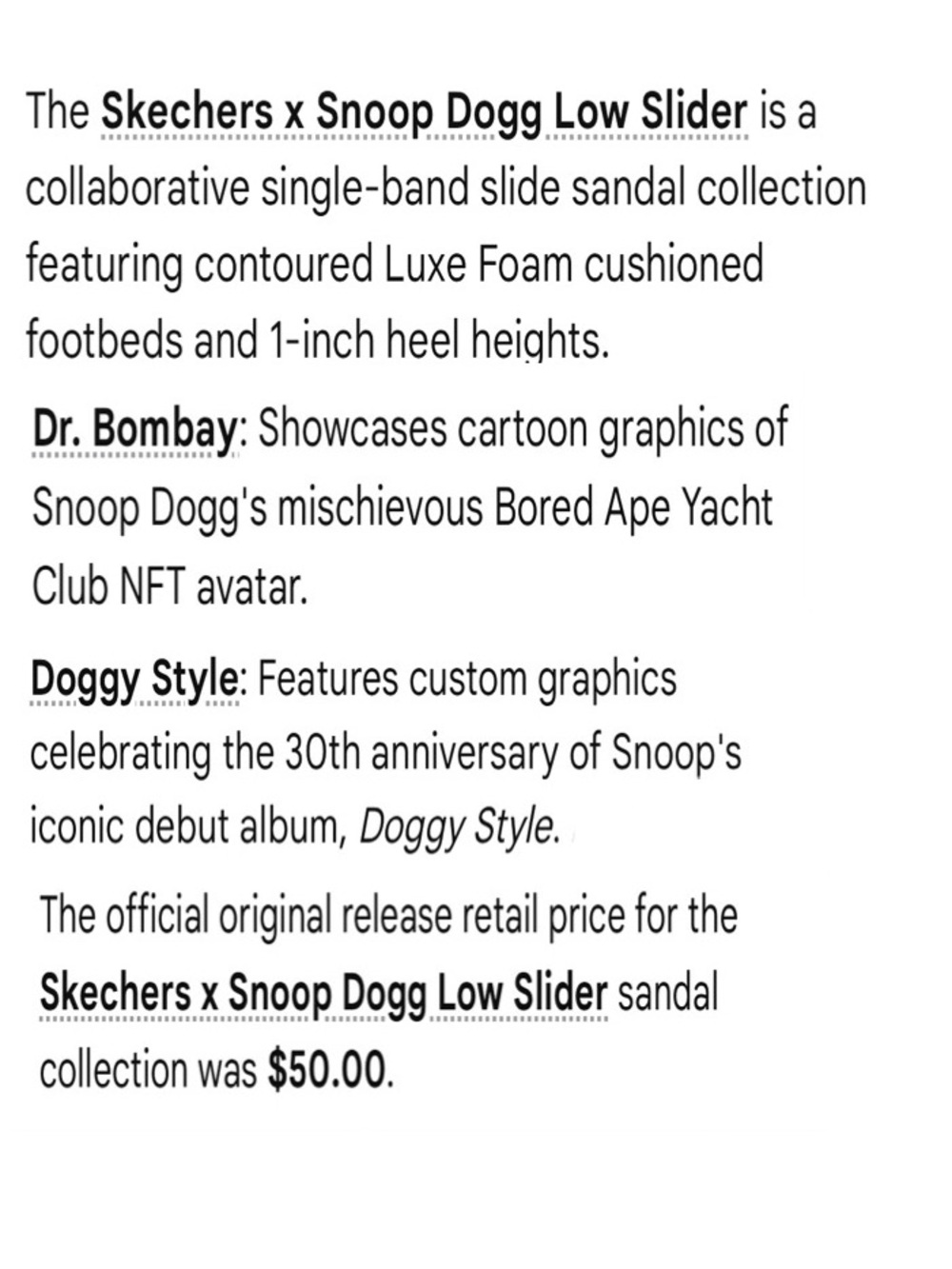 Skechers x Snoop Dogg Low Slider - Picture 13 of 14